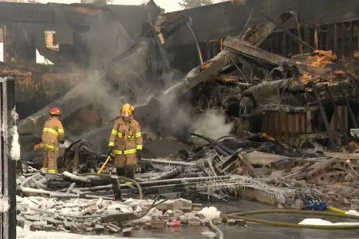 Three charged after $10M luxury car dealership fire