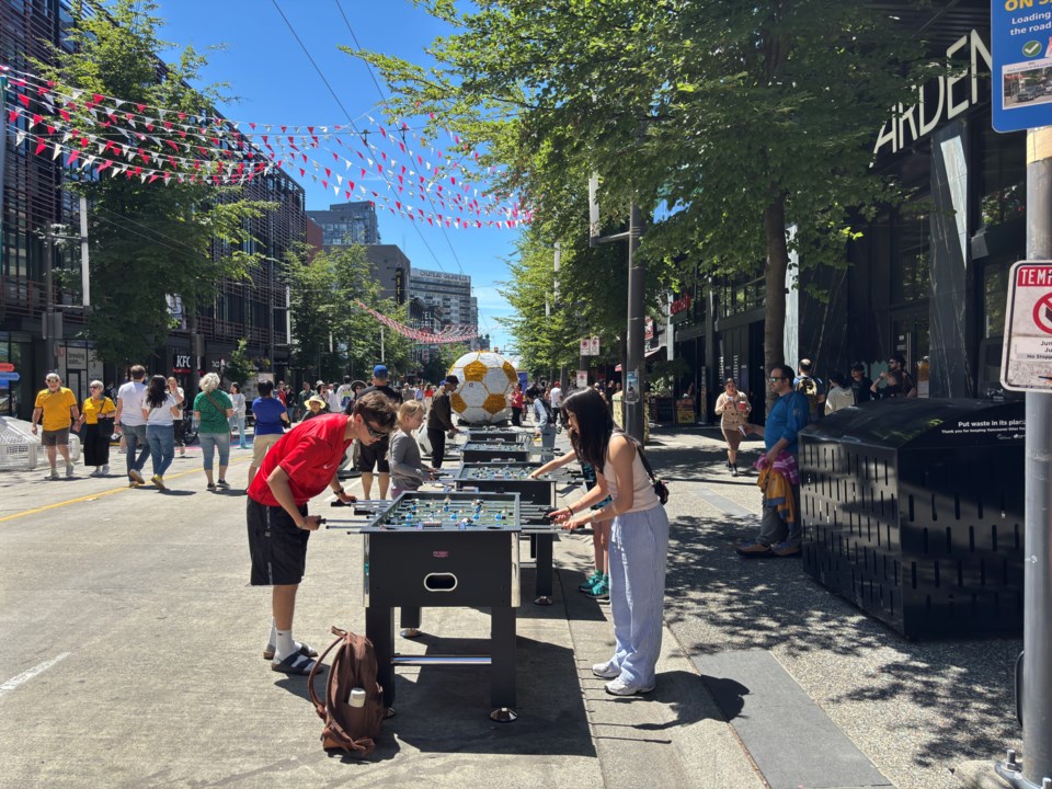 Vancouver extends car-free Granville Street through Labour Day at $4.75M cost