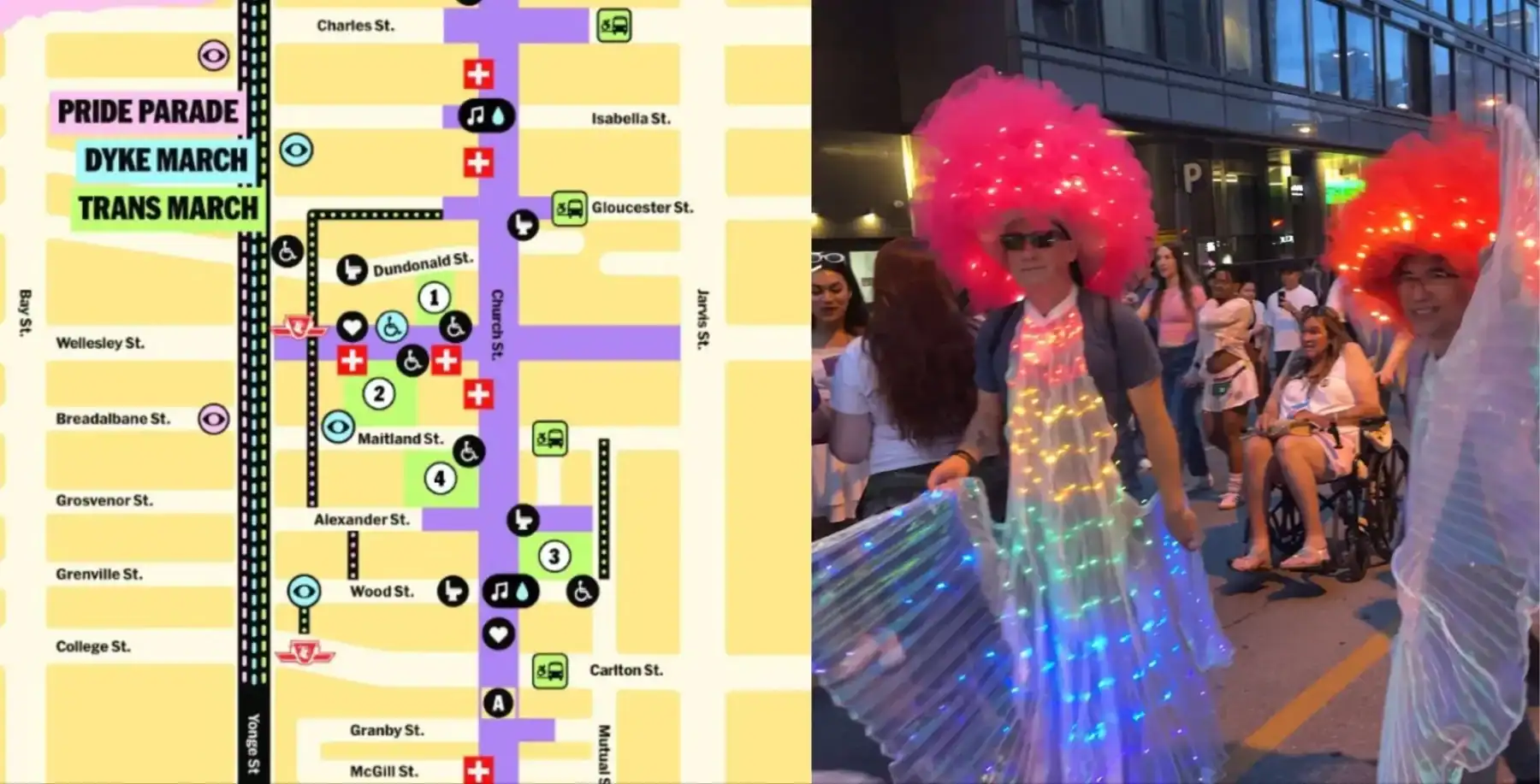 Pride Street Fair and Dyke March transform downtown this weekend