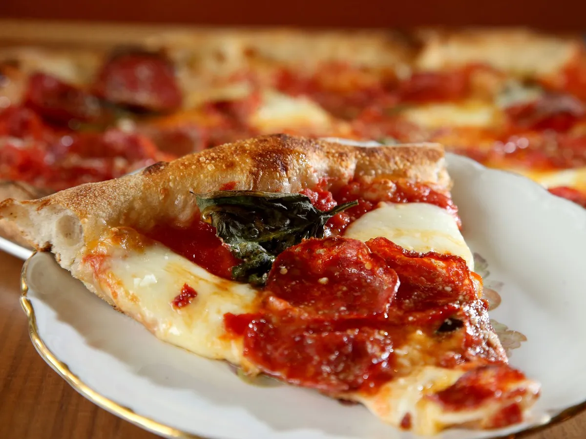 Linden Pizza on Beechwood brings exceptionally thin, crisp crusts