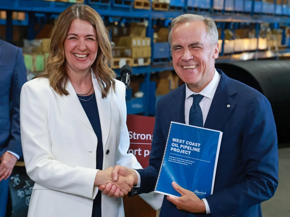 West Coast Pipeline proposal submitted to Ottawa as project of national interest