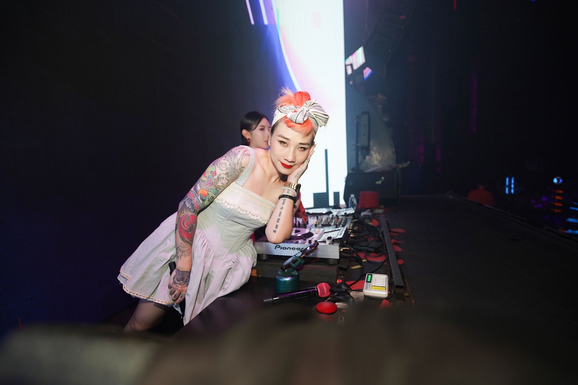 Aurora Matrix watched herself perform as Mayor Olivia Chow on Canada's Drag Race All Stars