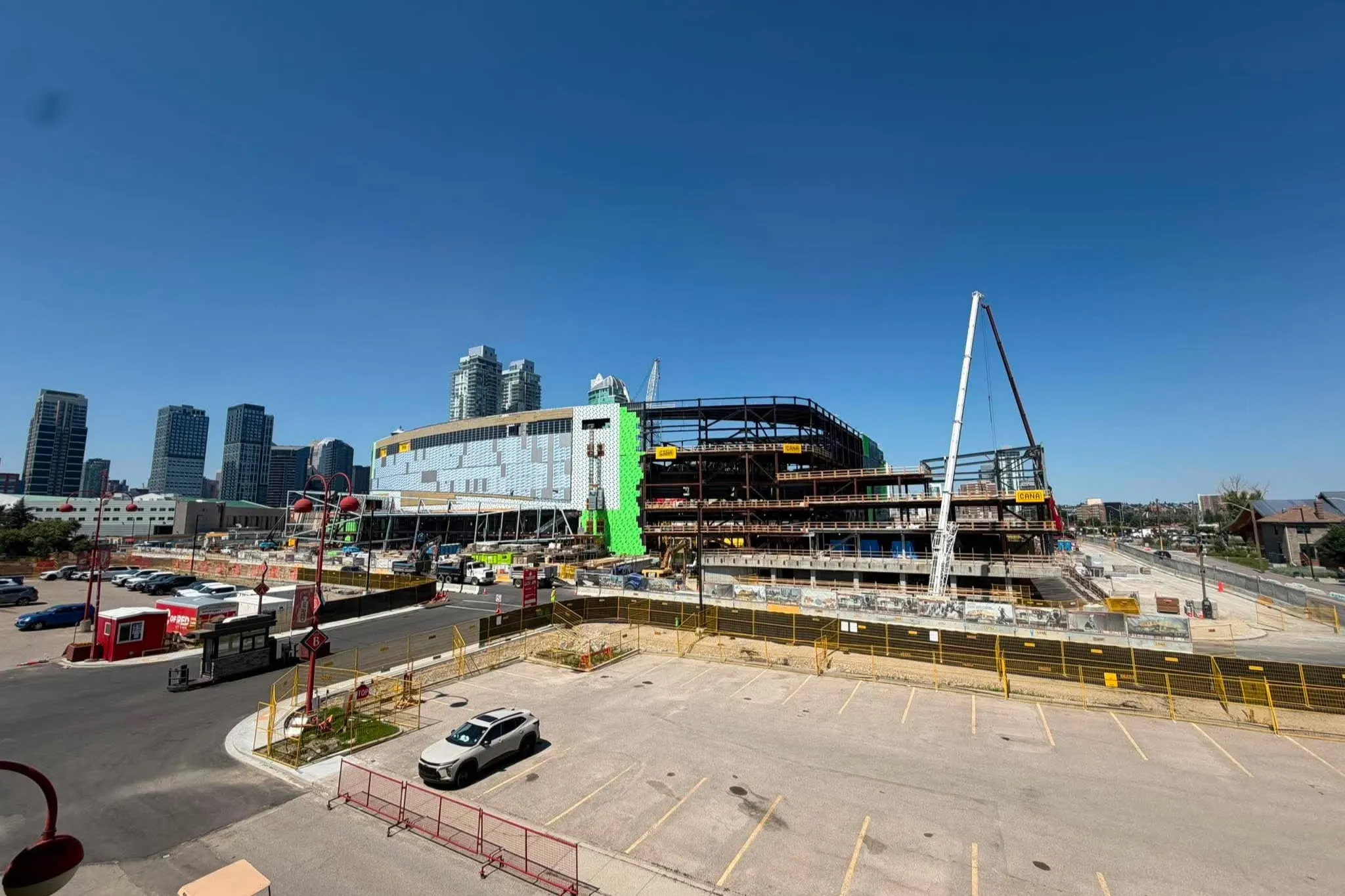 Scotia Place rising as Calgary Flames' new NHL home nears two-year construction mark