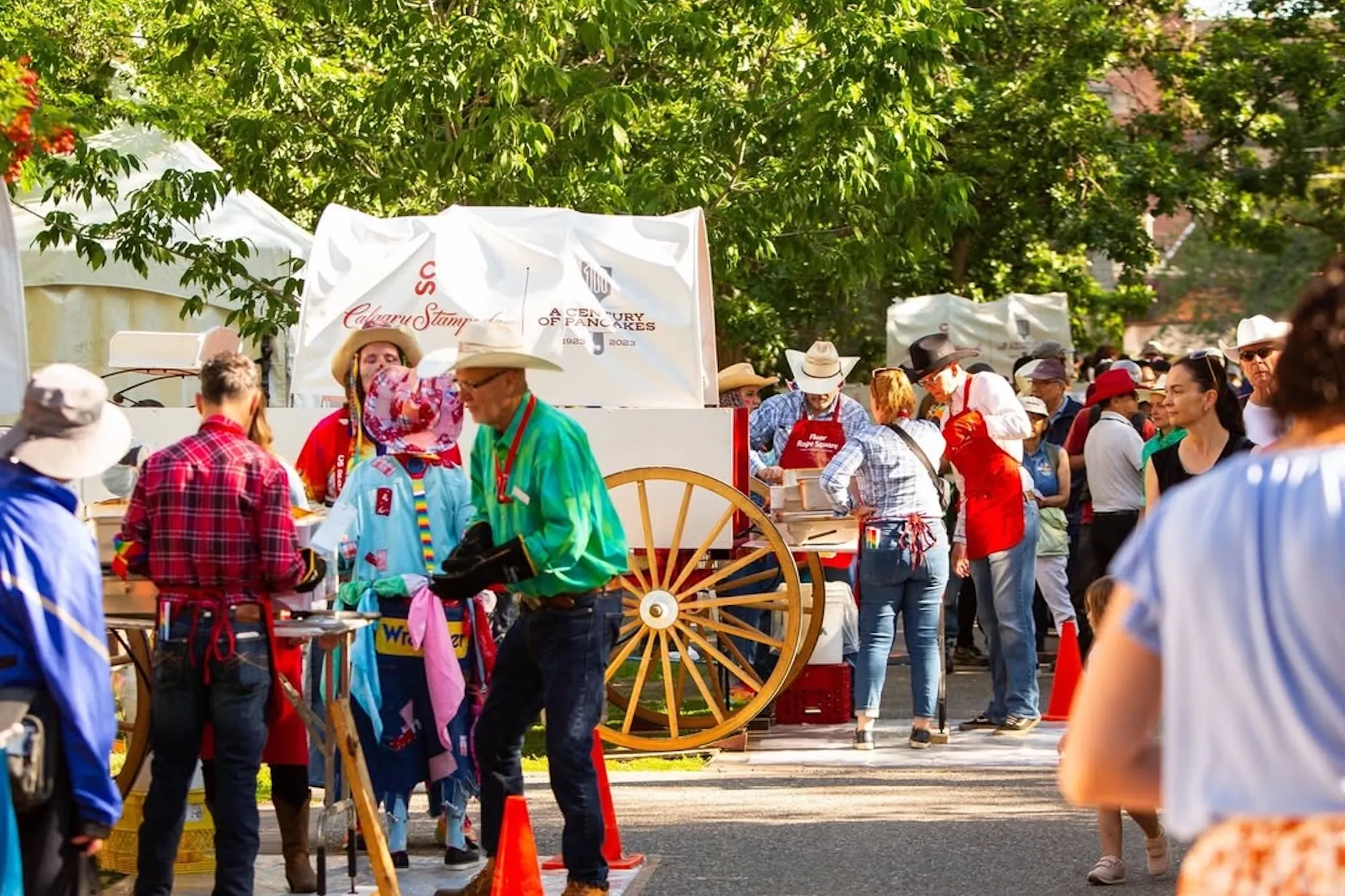A century of pancakes: How the Stampede breakfast became a Calgary tradition