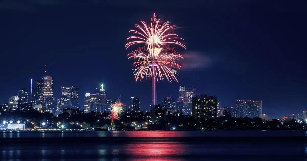 Where to watch Canada Day fireworks across Toronto on July 1
