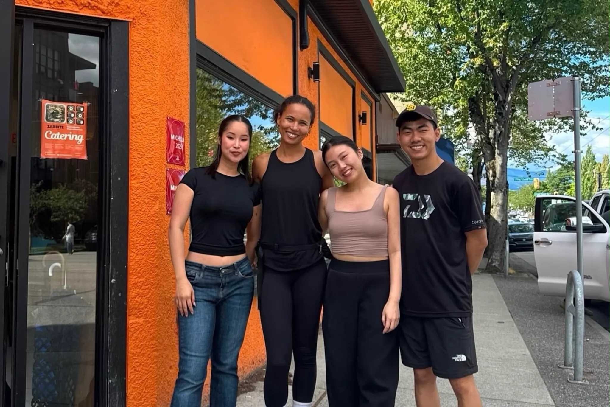 Zab Bite welcomes Netflix actress with Thai E-Sarn fare on Fraser Street
