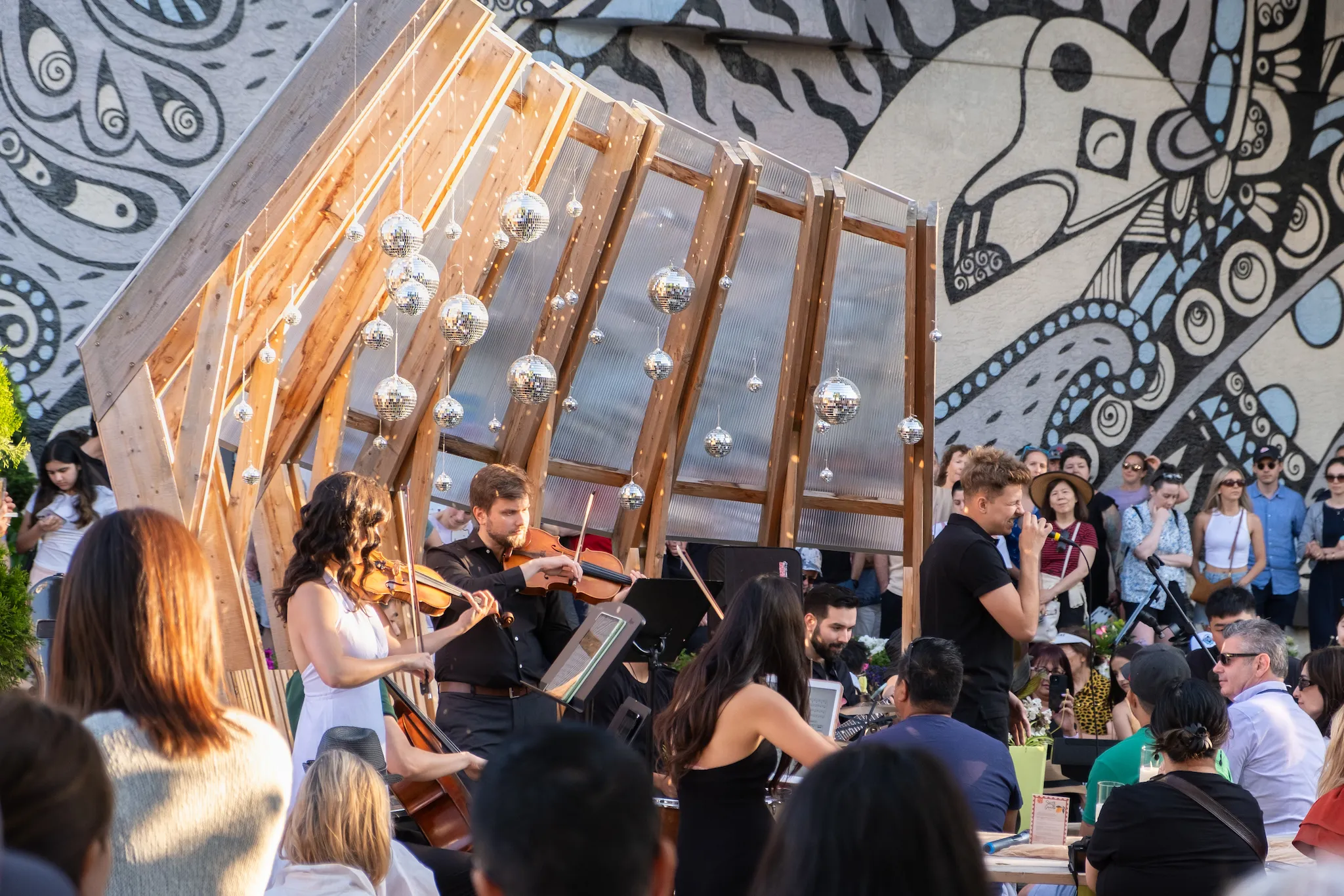 South Granville's new plazas officially open Saturday with live music and vendors