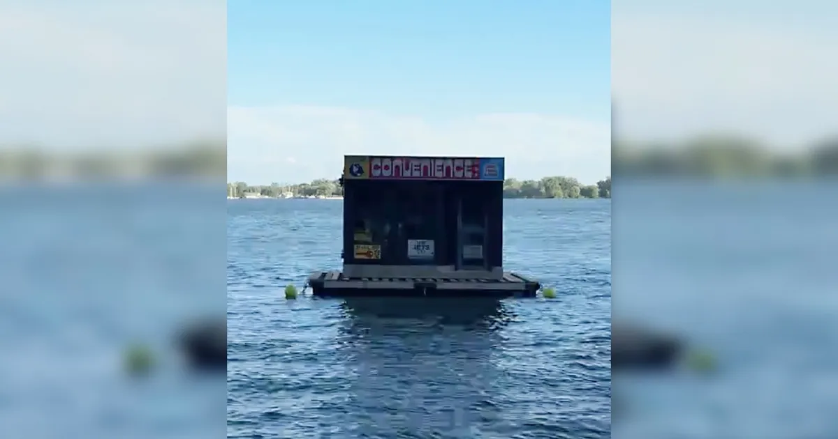 Inside Toronto's floating convenience store on Lake Ontario