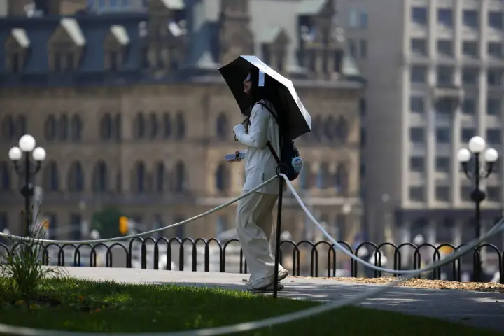 Canada's heat warning colour system explained