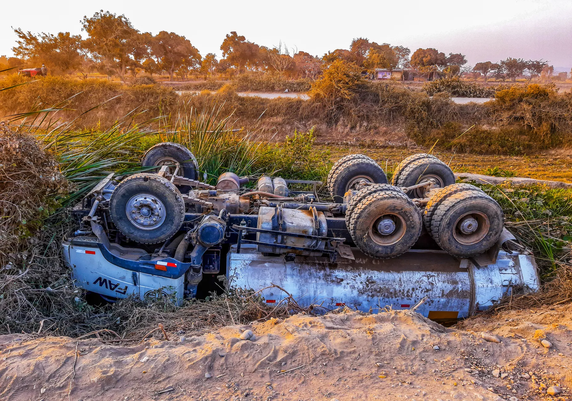 Propane tanker crashes in Greely; residents evacuated, leak contained