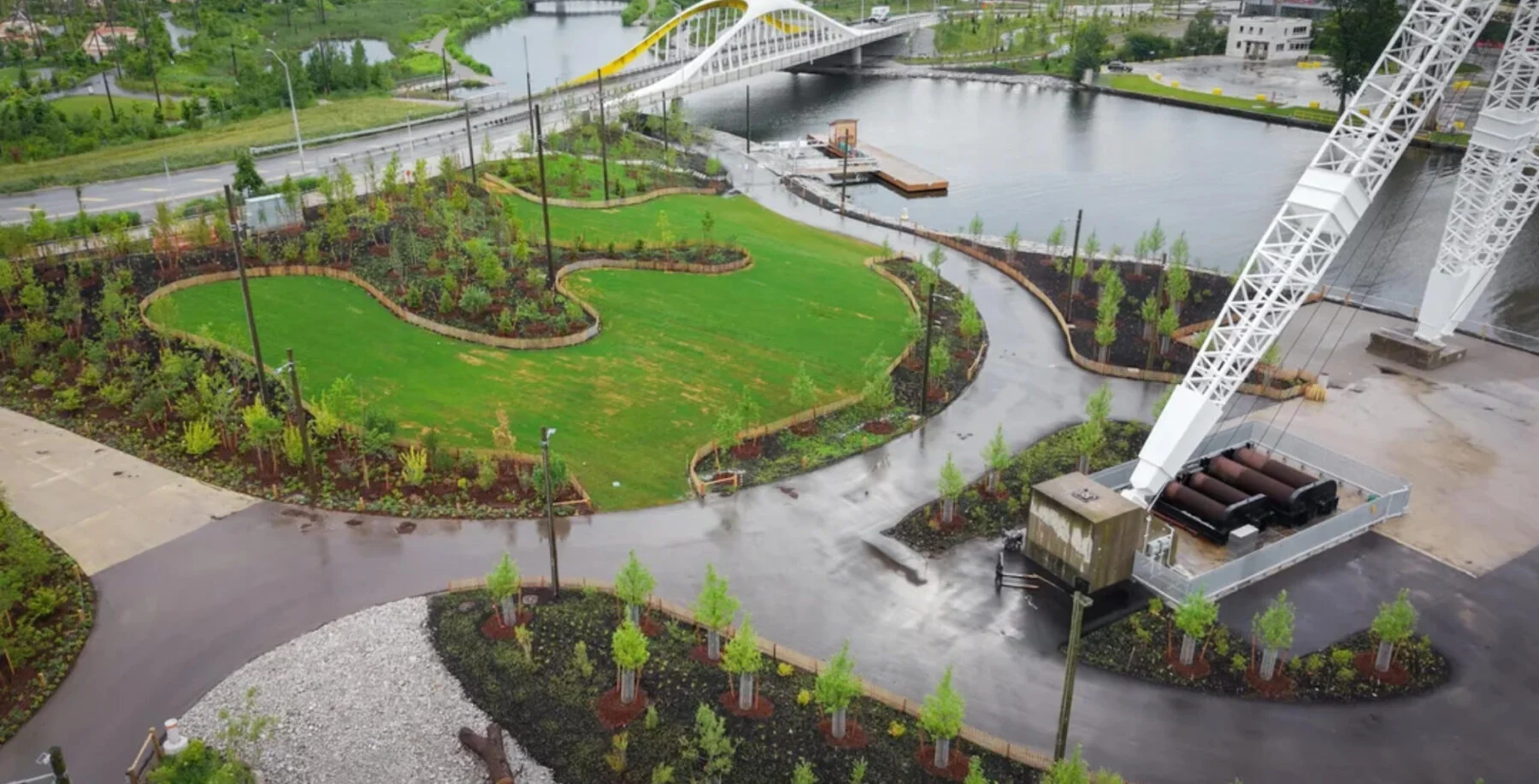 Biidaasige Park's 10-acre expansion opens July 25 with waterfront attractions