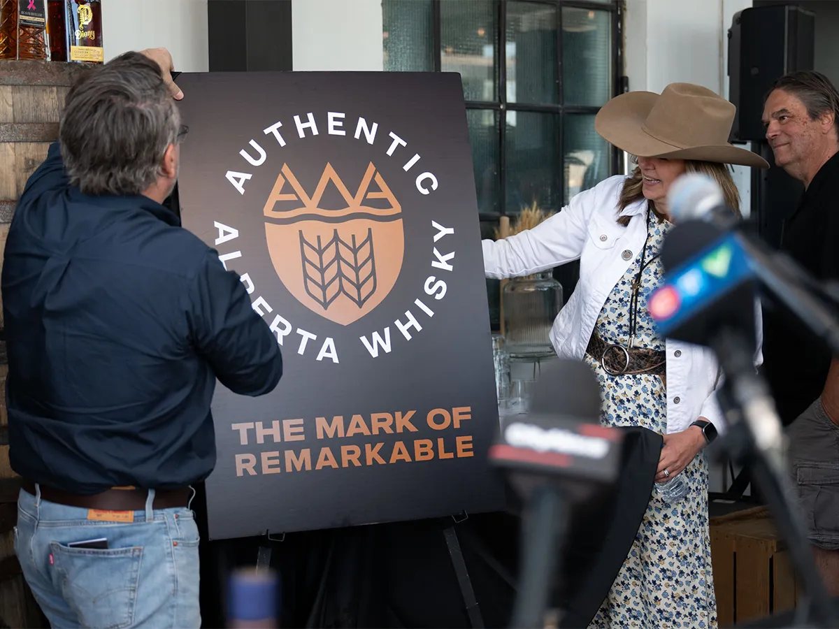 Alberta unveils mustard-hued logo for Alberta Whisky as distillers gain international recognition