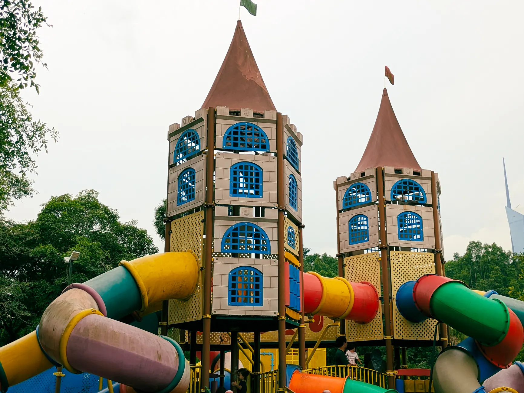 Fish Park's 3.5-storey slide opens southeast Calgary this summer