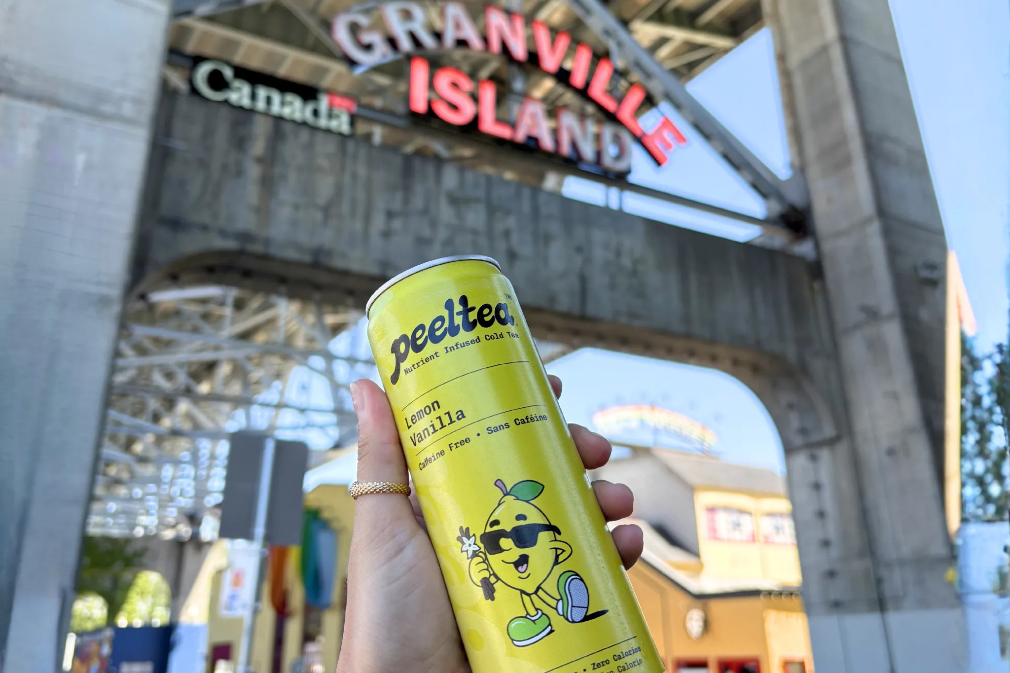 Free PeelTea pop-up arrives for Canada game day Wednesday