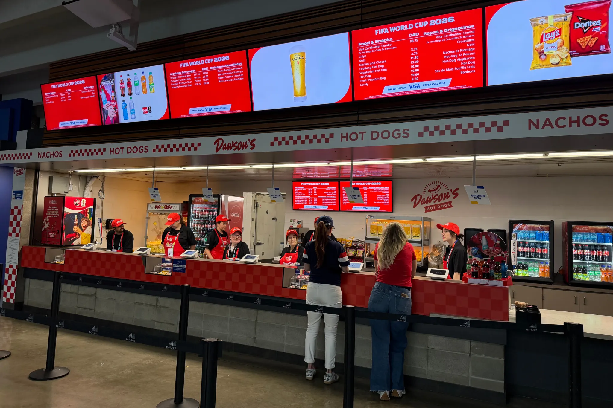 Here's what beer costs at BC Place during World Cup matches