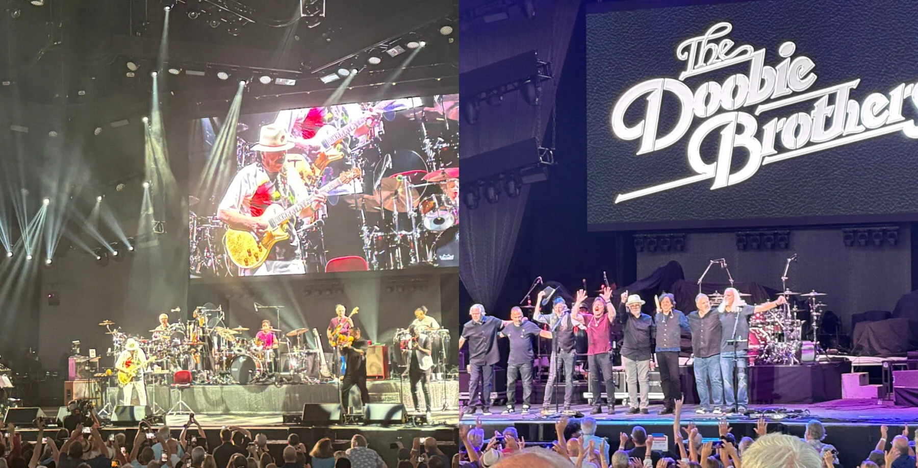 Carlos Santana and the Doobie Brothers brought the Oneness Tour to Toronto's RBC Amphitheatre