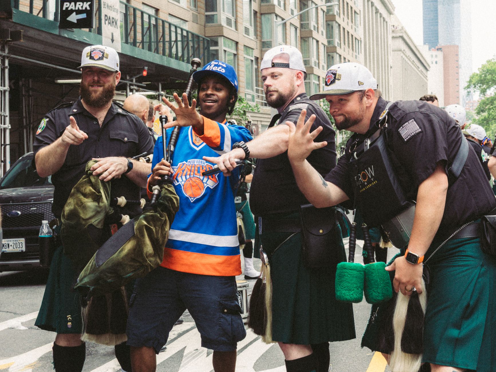 Bagpiper injured in unprovoked downtown altercation Saturday afternoon