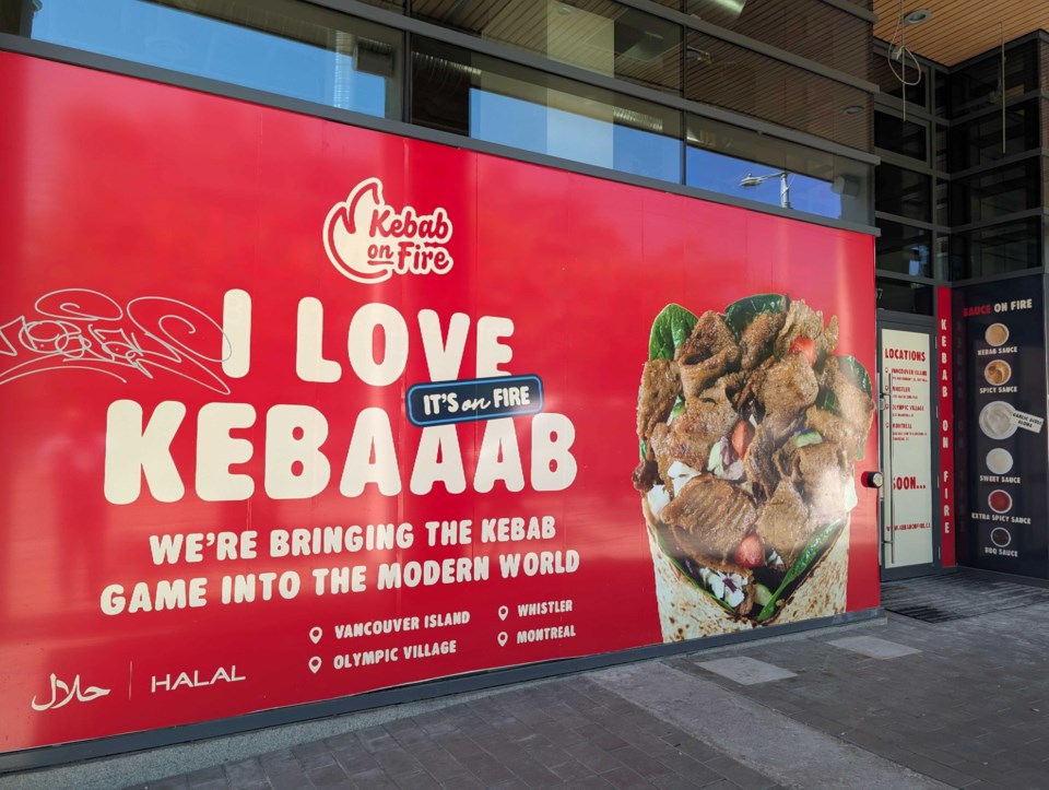 Kebab on Fire brings Victoria chain to Olympic Village
