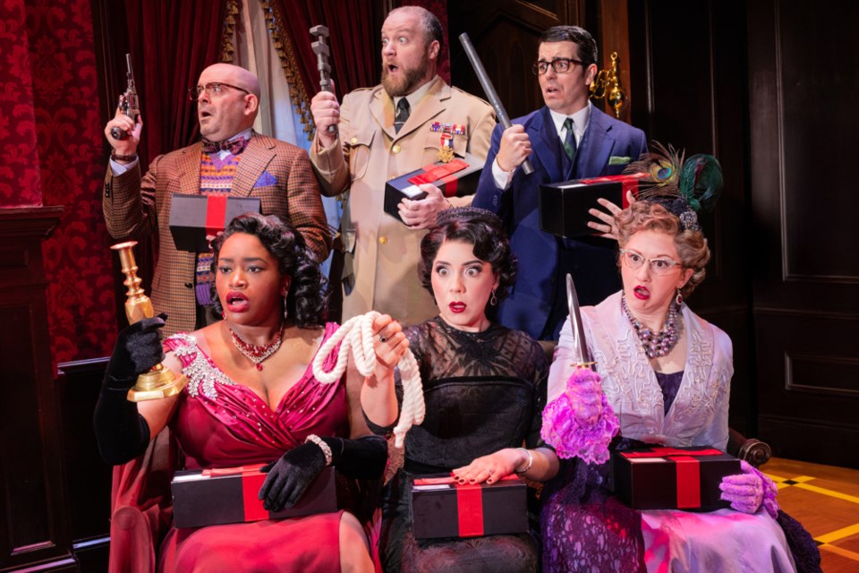 'Clue: Live on Stage' brings board game mystery to Queen Elizabeth Theatre July 28–August 2