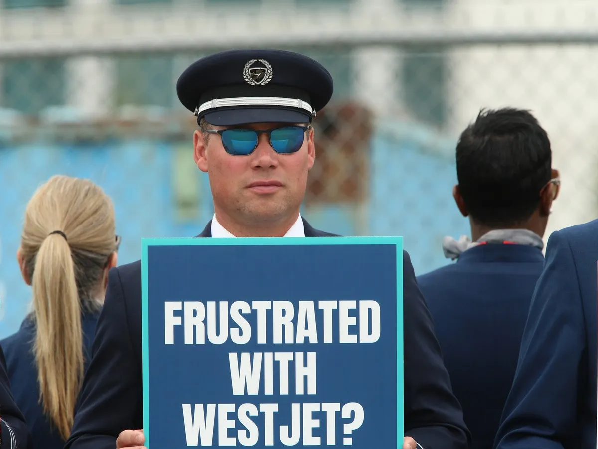 WestJet flight attendants vote 99.4% to strike as soon as August 2