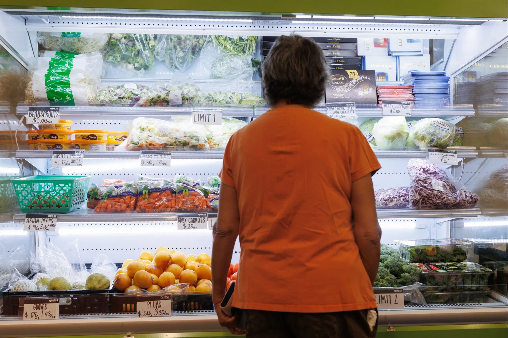 Quest Non-Profit Grocery Markets sells food at 50% less than commercial stores