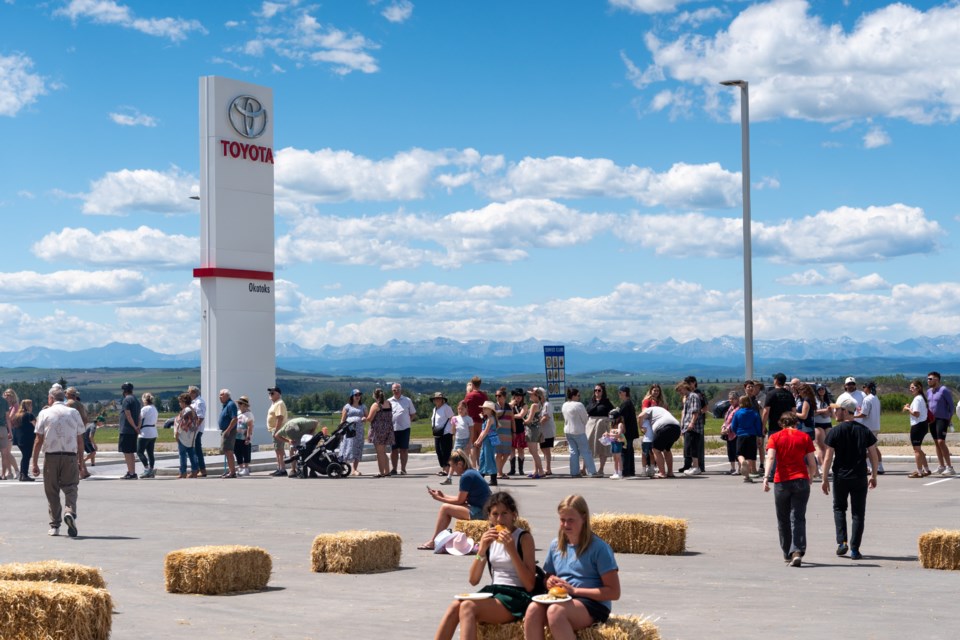 Okotoks Toyota hosts free Stampede BBQ at newly opened dealership