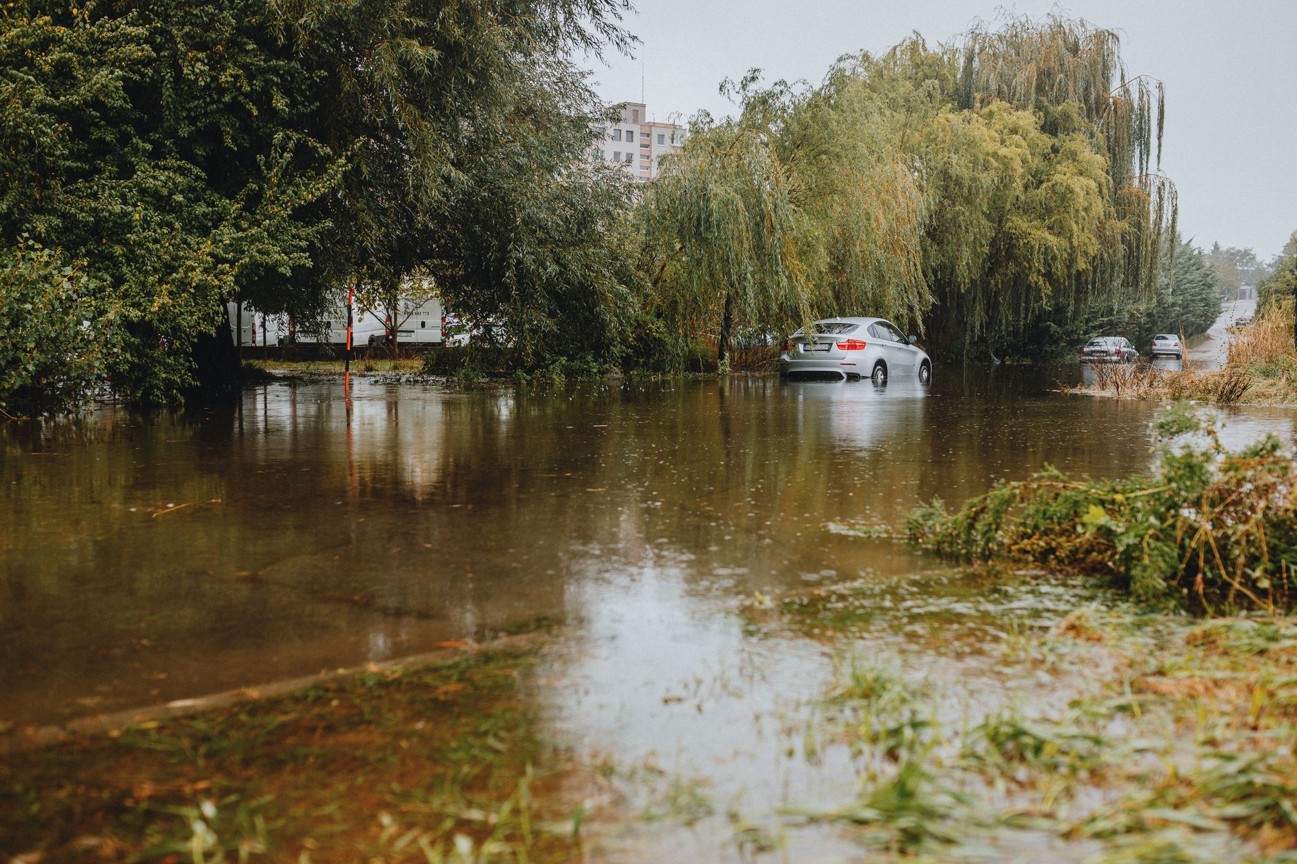 Possible tornado leaves flooded streets and uprooted trees across Repentigny