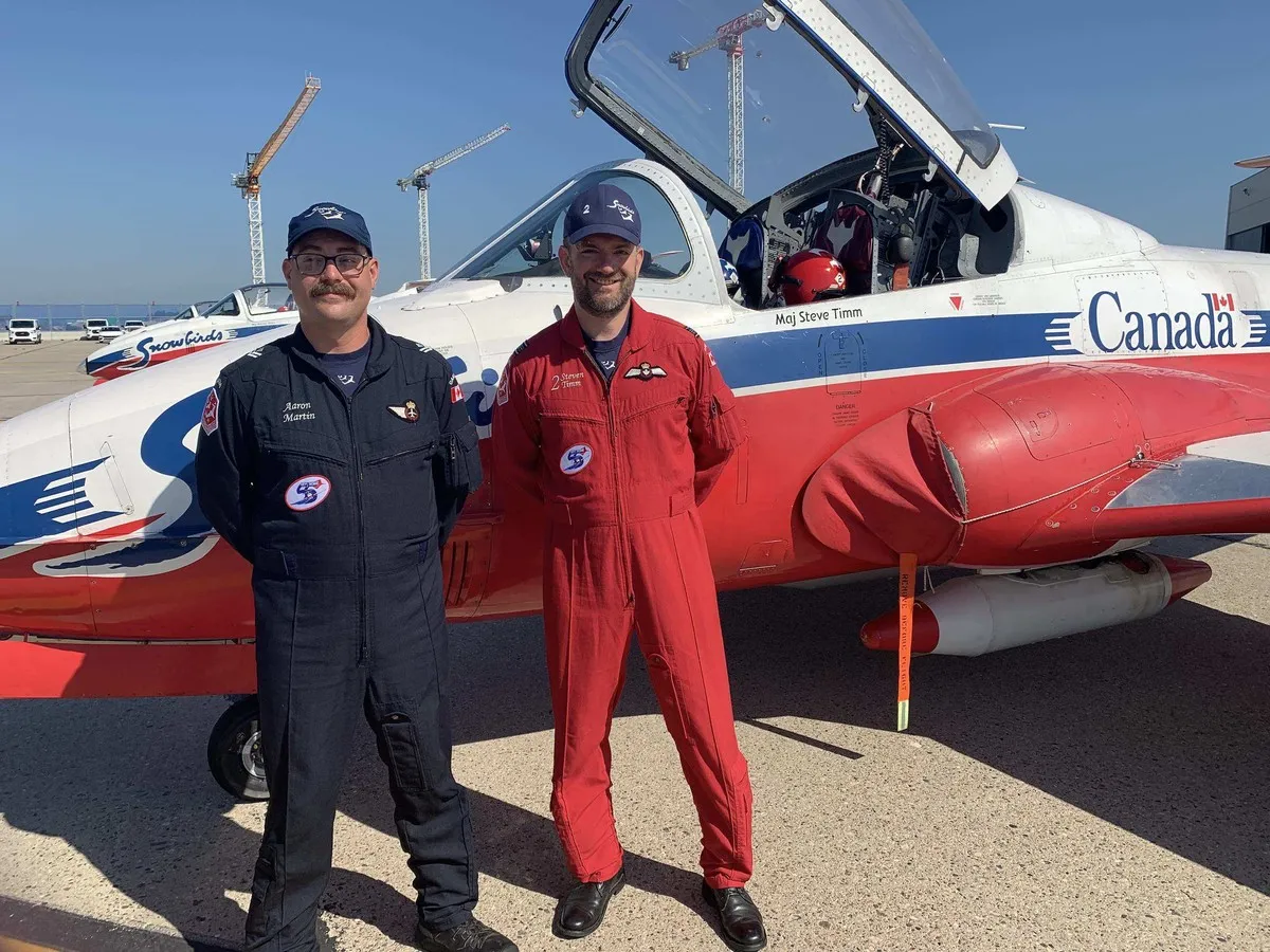 Snowbird pilot honors final flights of aging Canadair Tutor jets at Cold Lake air show
