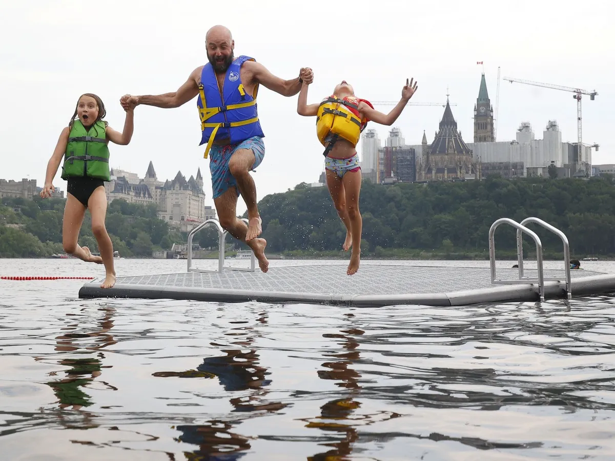 Ottawa-Gatineau has multiple new urban swimming spots as region becomes a leader in swimmable cities
