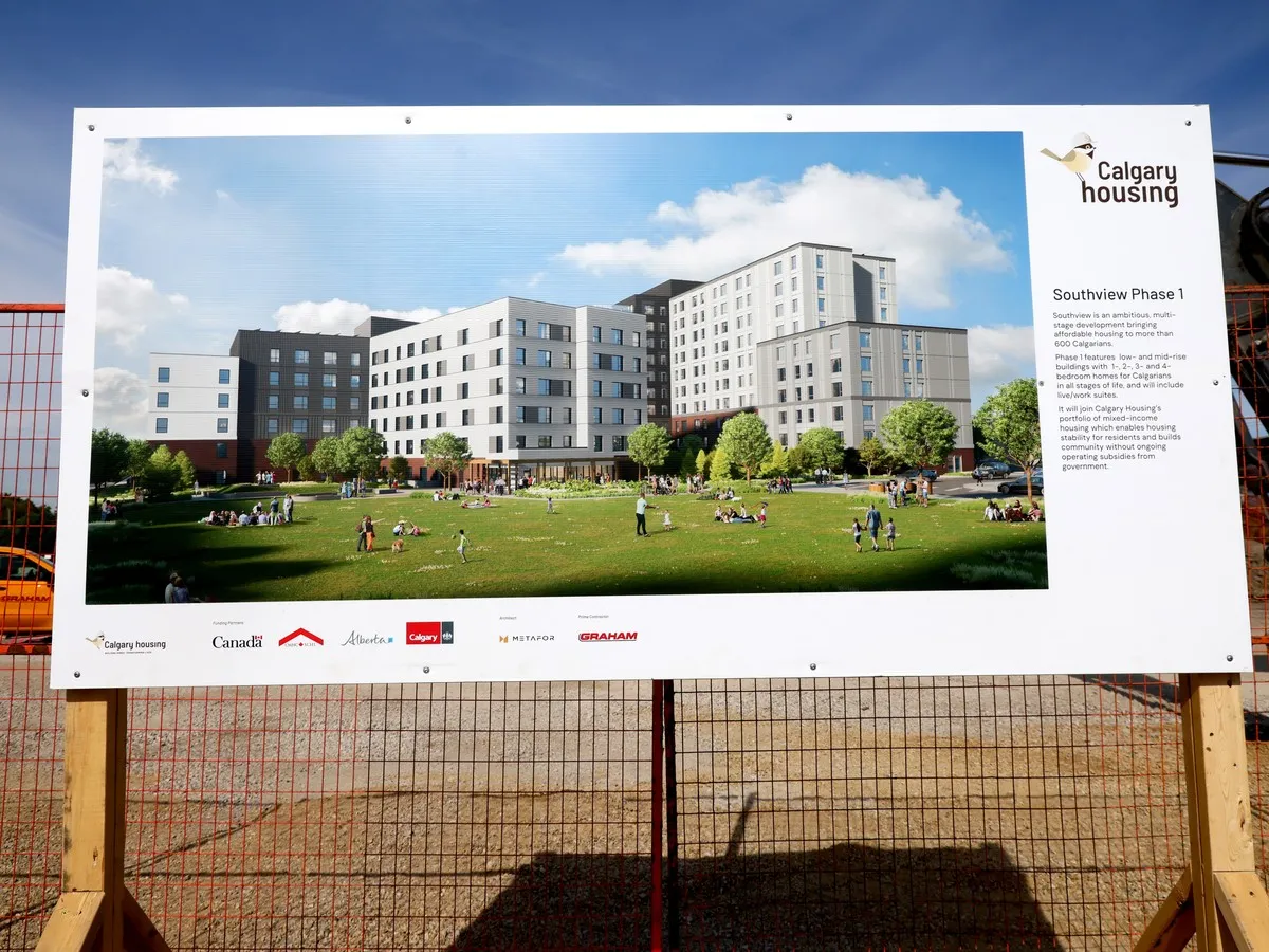 Calgary Housing breaks ground on 250-unit affordable project