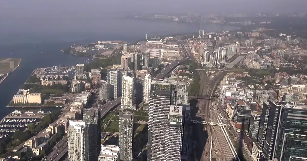 Toronto's air quality ranks worst in Western Hemisphere as Quebec wildfires send smoke south