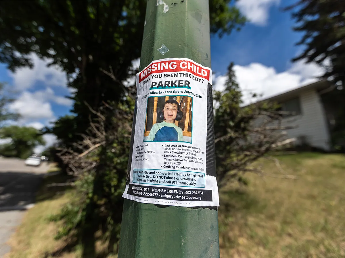 Missing Calgary boy Parker enters sixth day as police release new video