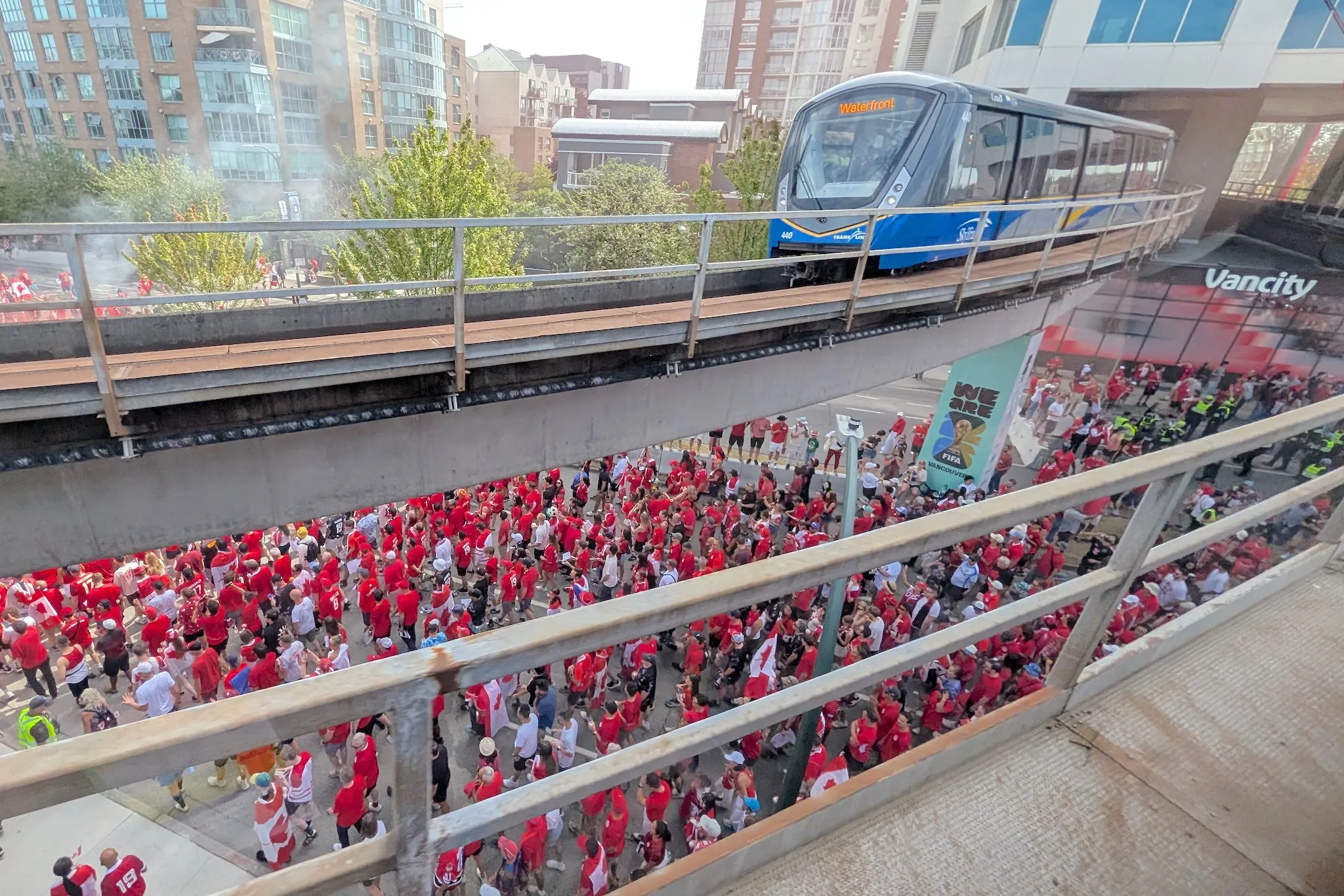 World Cup drives transit to six-year ridership peak