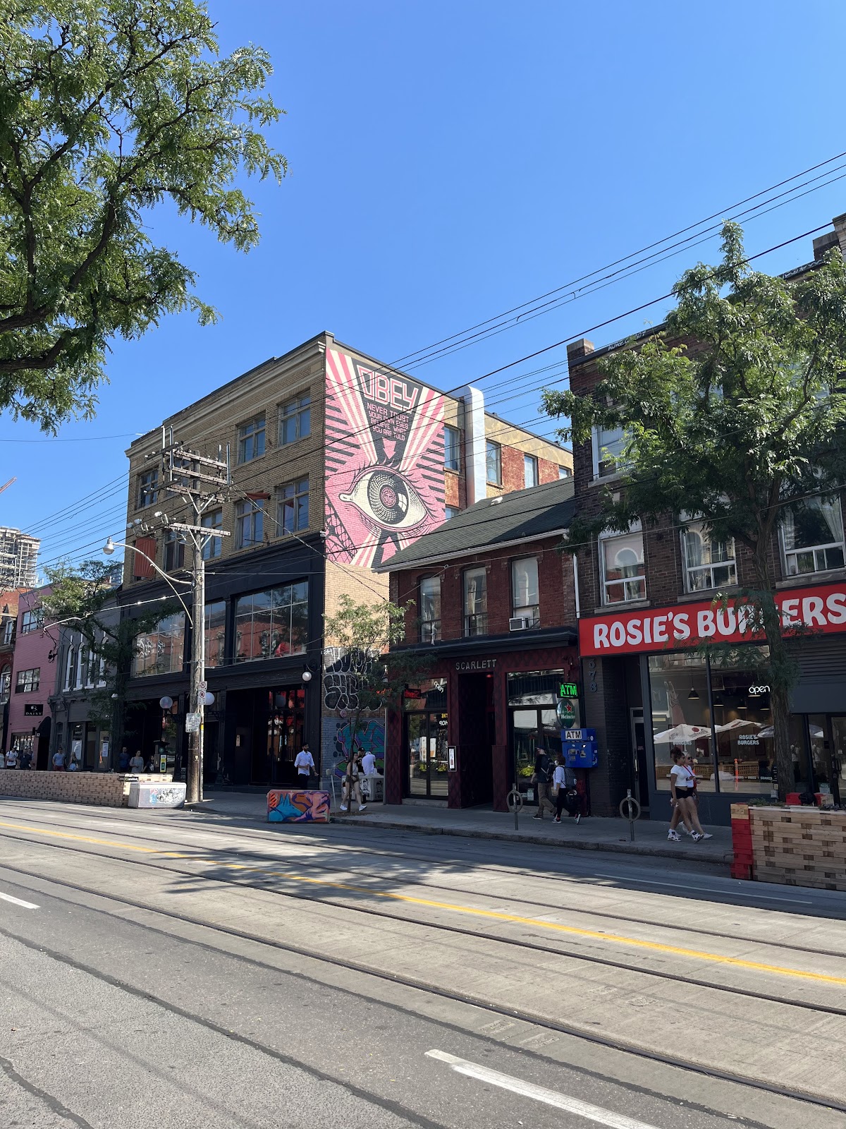 Mel Gibson showed up at Rosie's Burgers in Wellington Market and got his own menu item