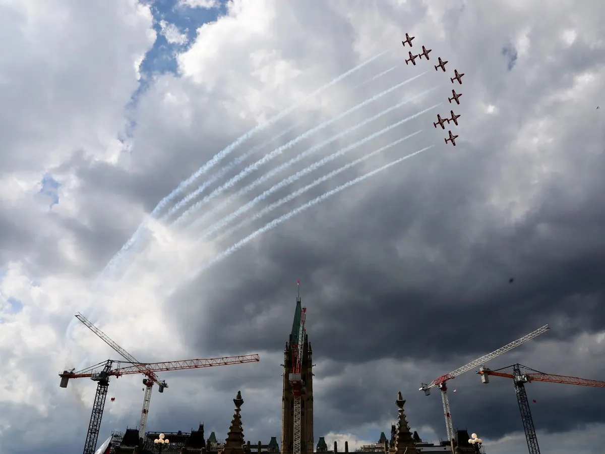 Heat warning, storm risk hit Ottawa on Canada Day