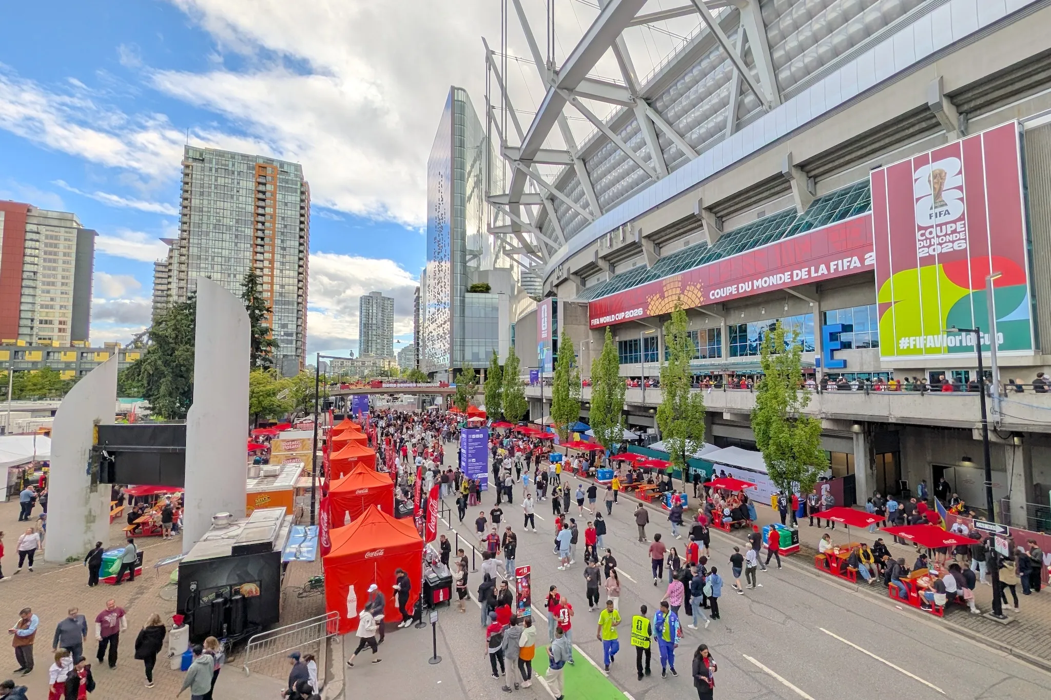 Vancouver's FIFA World Cup fan zone stretches across two months on Pacific Boulevard