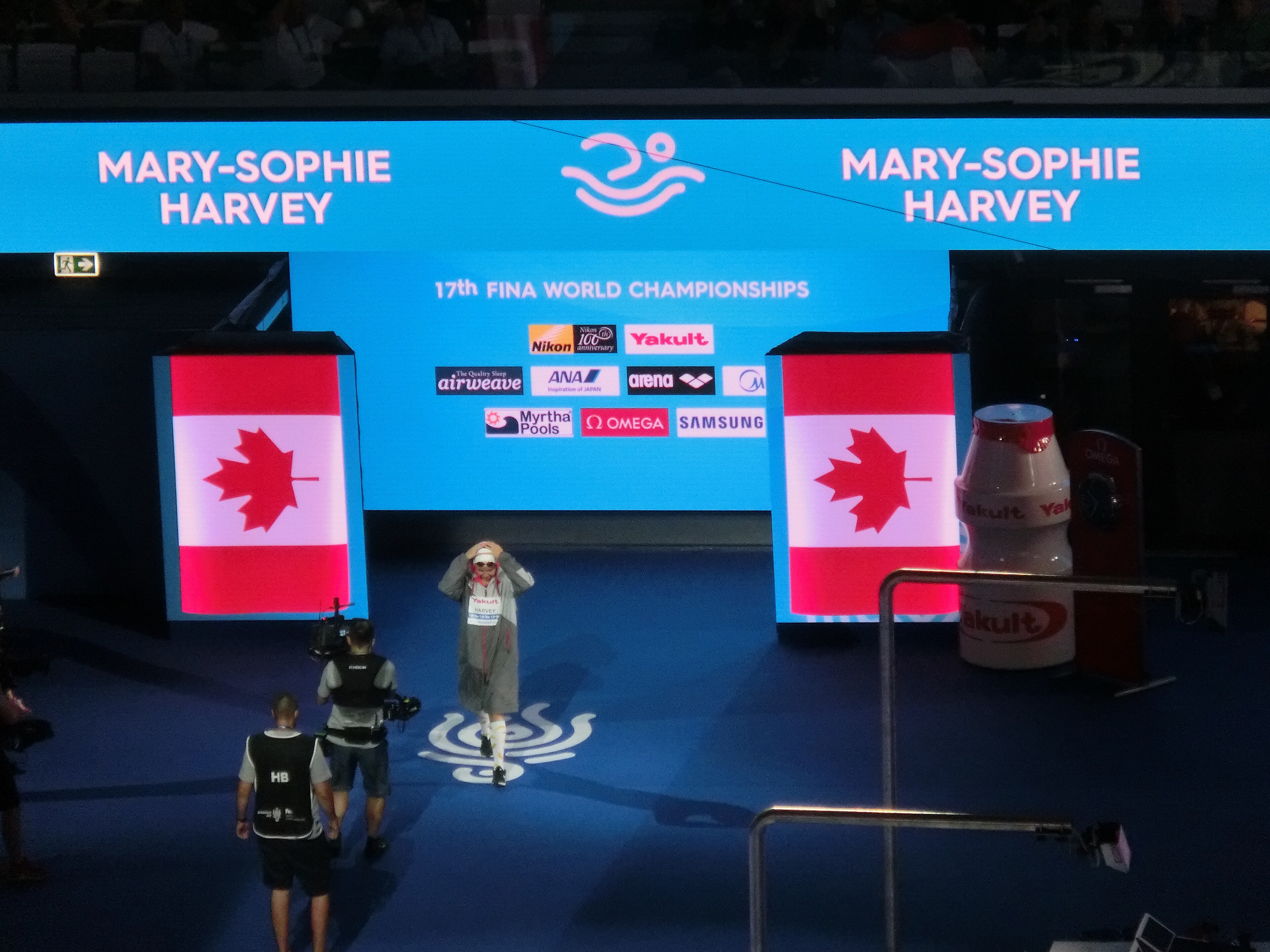 Mary-Sophie Harvey launches Starting Line swimming program for Montreal North youth