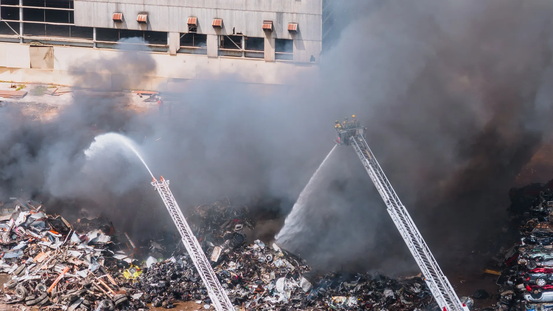 ECCO recycling fire burning for two weeks as petition for permanent closure nears 1,000 signatures