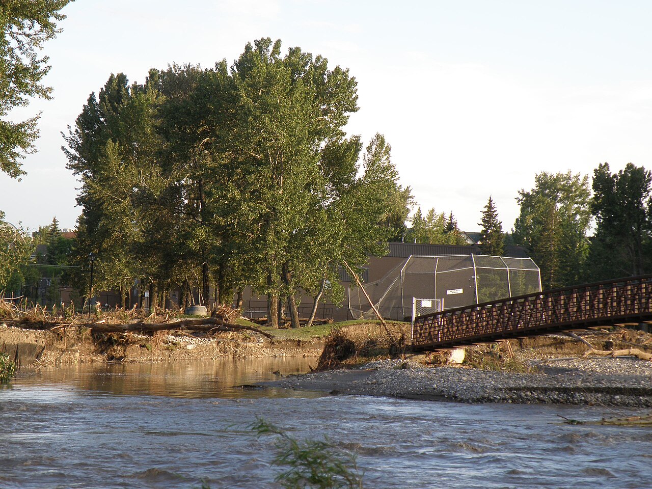 Sheep River near Okotoks remains high and cold despite streamflow advisory lift