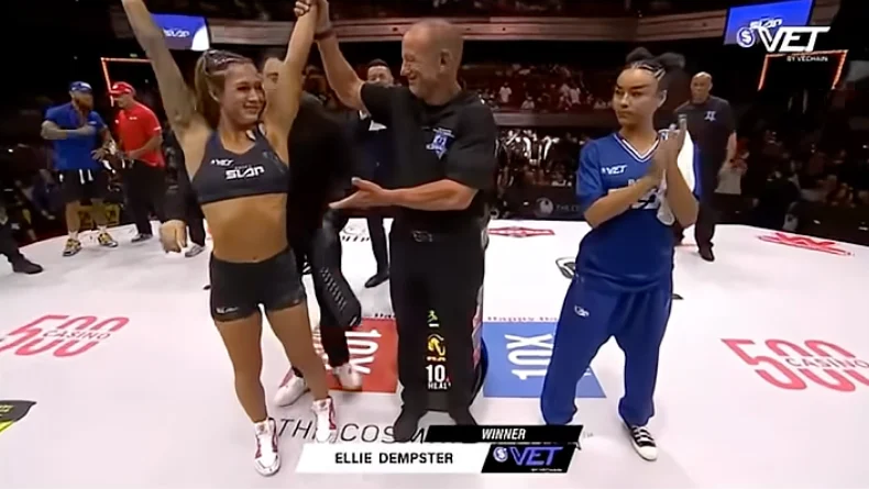 Kitchener fighter Ellie Dempster wins first-ever Power Slap women's flyweight championship