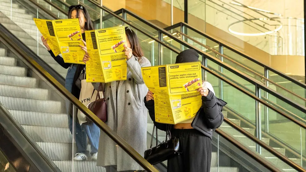 No Name grocery goss pop-up brings oversized checkout aisle and free snacks to Stampede