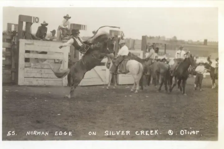 Father and son compete at Calgary Stampede 100 years apart, continuing family rodeo legacy