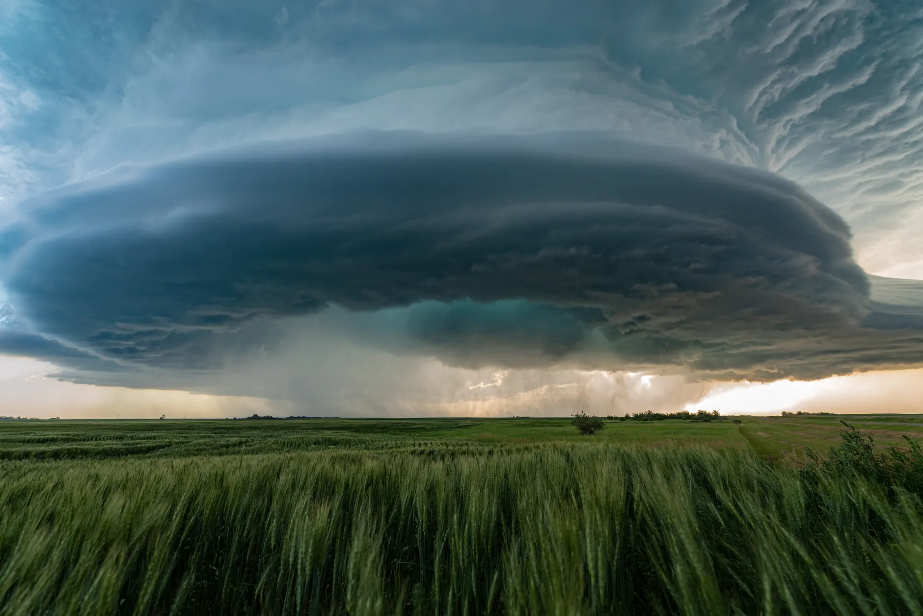 Severe thunderstorms with tornado risk and baseball-sized hail possible across Alberta today