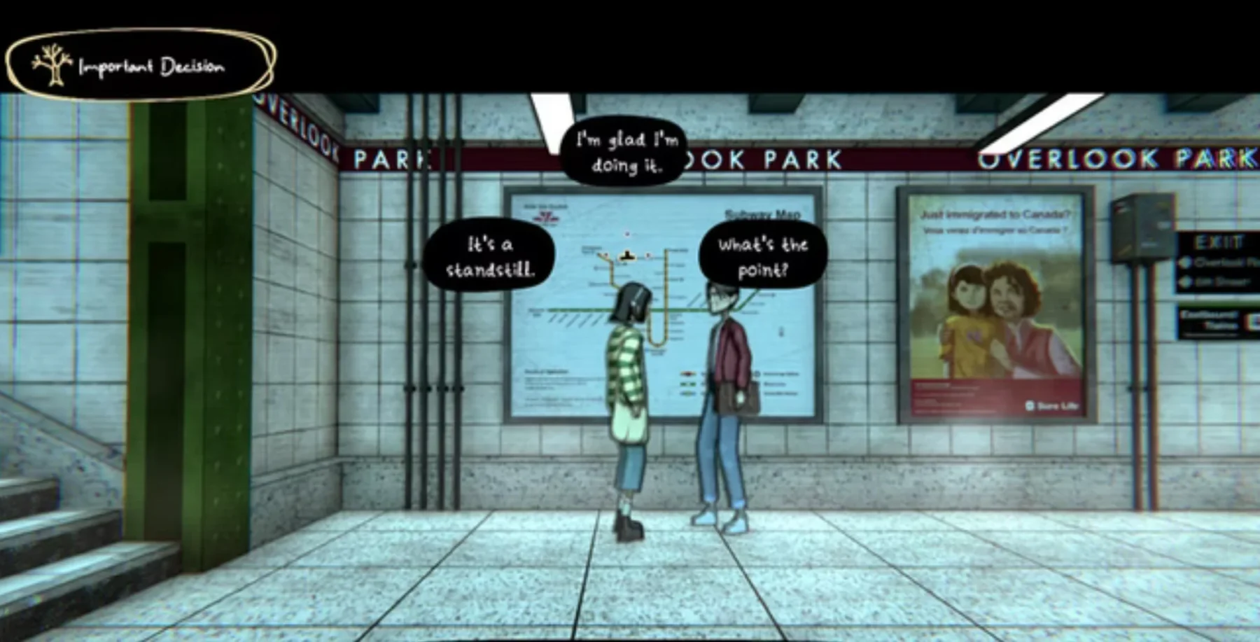 Vancouver game studio recreates Toronto's TTC for psychological horror game Stuck in the Present