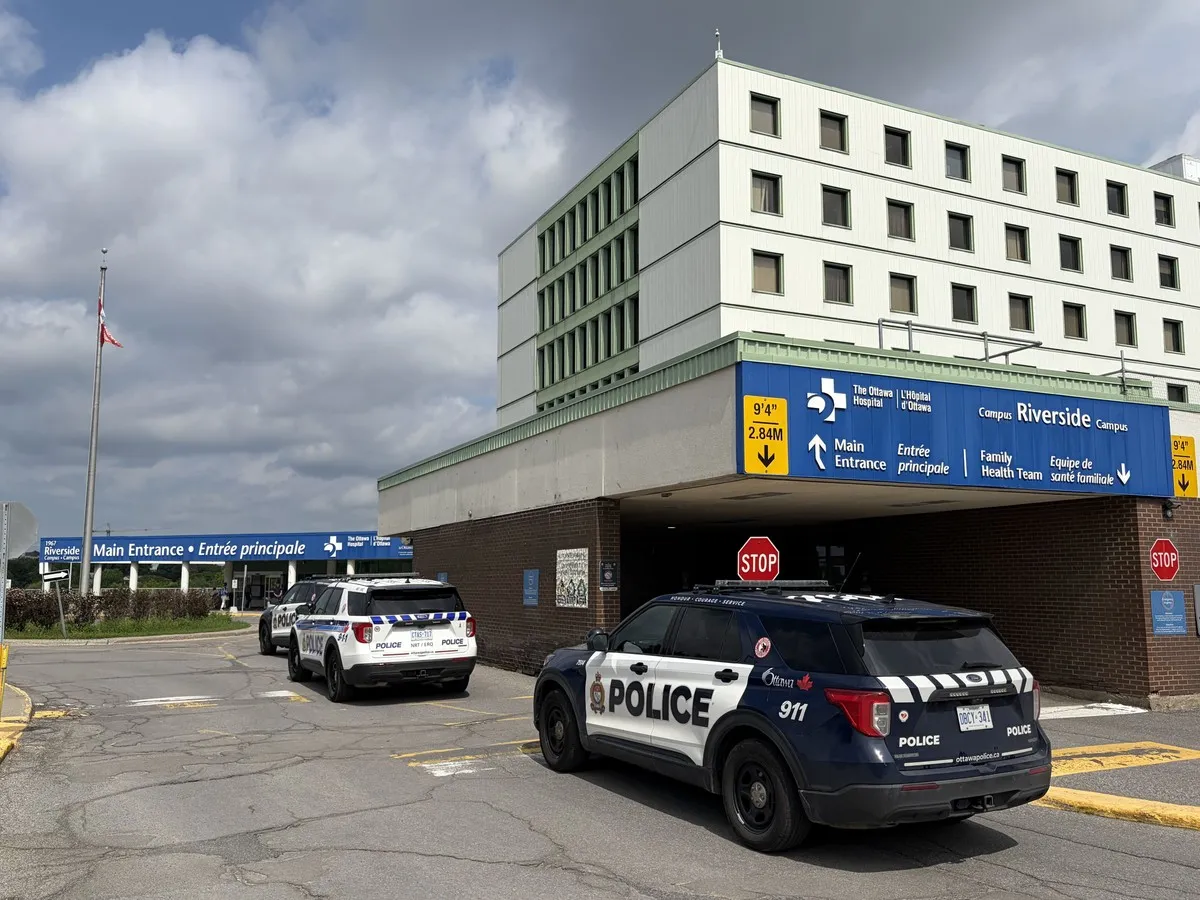 Ottawa Hospital Riverside briefly locked down after weapon report
