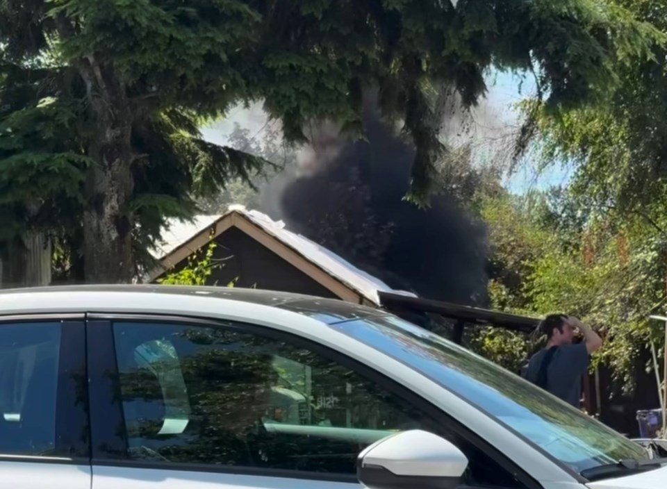 Richmond fire crews extinguish backyard tent fire as B.C. wildfire season intensifies