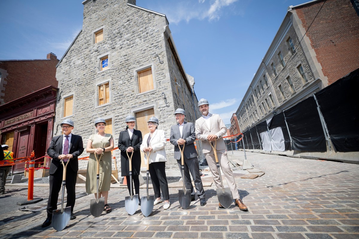 PHI Contemporain's $100M Vieux-Montréal restoration breaks ground after three-year delay