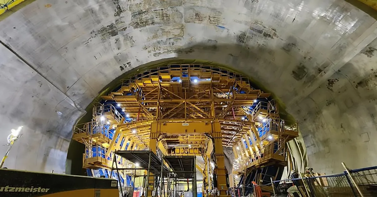 Massive Ontario Line Stations Taking Shape Underground