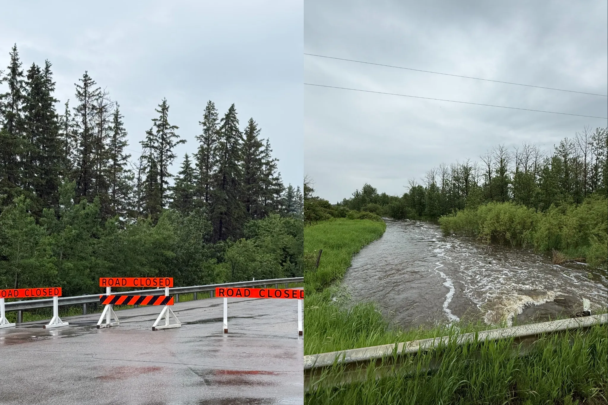 Heavy rain brings flooding risk to Calgary through Monday