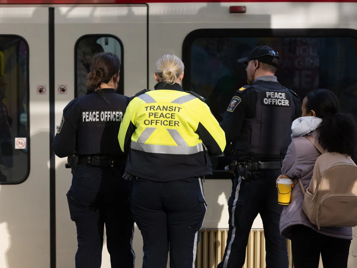 Calgary CTrain pilot boosting rider confidence with 34 new peace officers at 10 stations